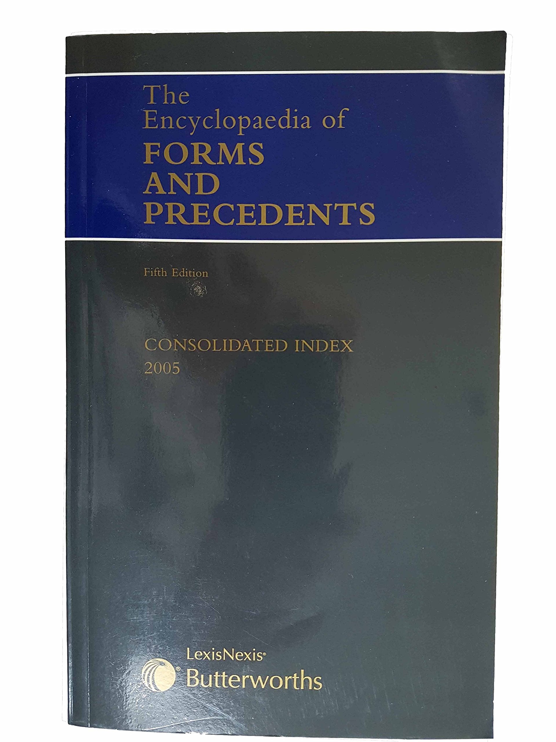 Encyclopaedia of Forms and Precedents Consolidated Index