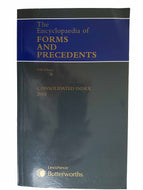 Encyclopaedia of Forms and Precedents Consolidated Index