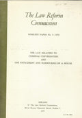 The Law Relating to Criminal Conversation and the Enticement and Harbouring of a Spouse - The Law Reform Commission (Ireland)/An Coimisiún um Athchóiriú an Dlí Working Paper No. 5 - 1978
