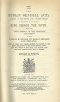 The Public General Acts 3 and 4 Geo V, 1913