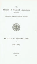 Load image into Gallery viewer, The Institute of Chartered Accountants in Ireland: Royal Charter and Bye-laws