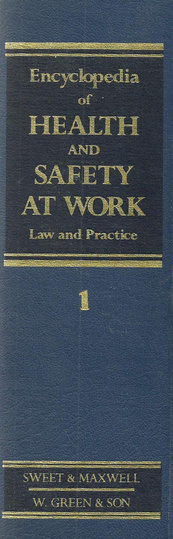 Encyclopedia of Health and Safety at Work