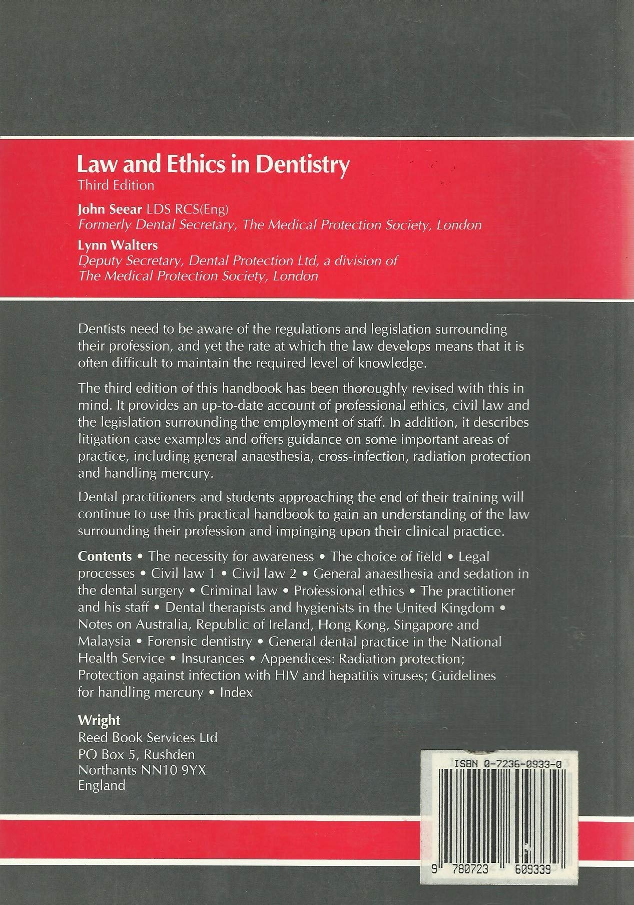 Law and Ethics in Dentistry
