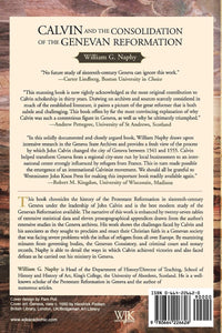 Calvin and the Consolidation of the Genevan Reformation