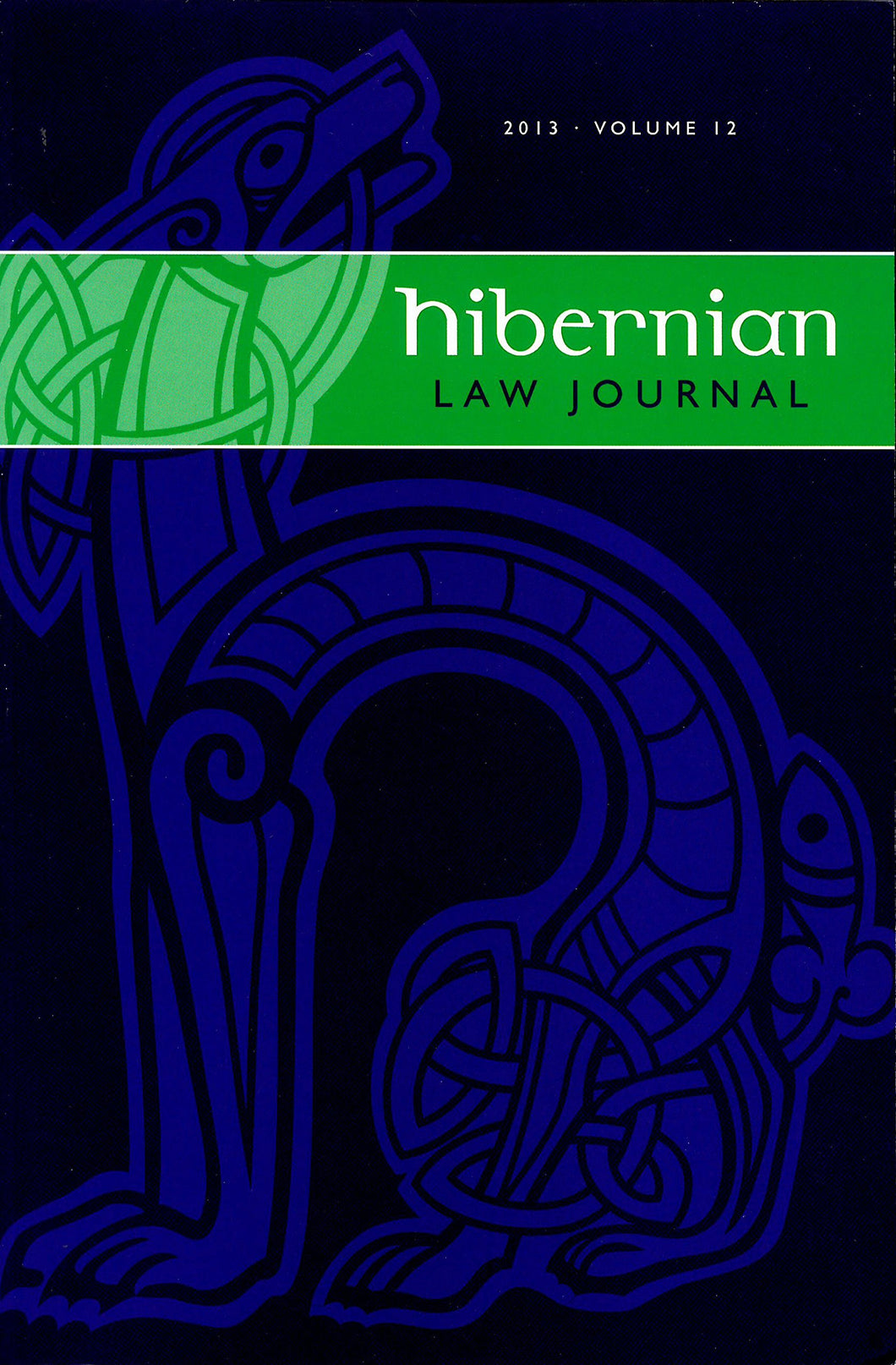 Hibernian Law Journal 2013, Volume 12