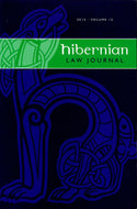 Hibernian Law Journal 2013, Volume 12