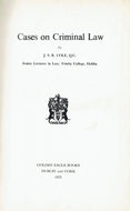 Cases on Criminal Law