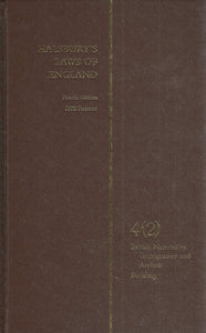 Halsbury's Laws of England - Fourth Edition 2002 Reissue, Volume 4(2) - British Nationality, Immigration and Asylum; Building