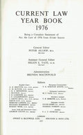Current Law Year Book 1976