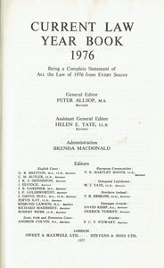 Current Law Year Book 1976