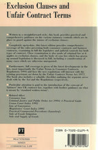 Load image into Gallery viewer, Exclusion Clauses and Unfair Contract Terms (Longman Practitioner Series)