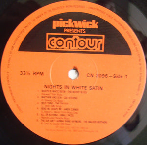 Various Nights In White Satin 12" LP (1989) Contour CN 2096