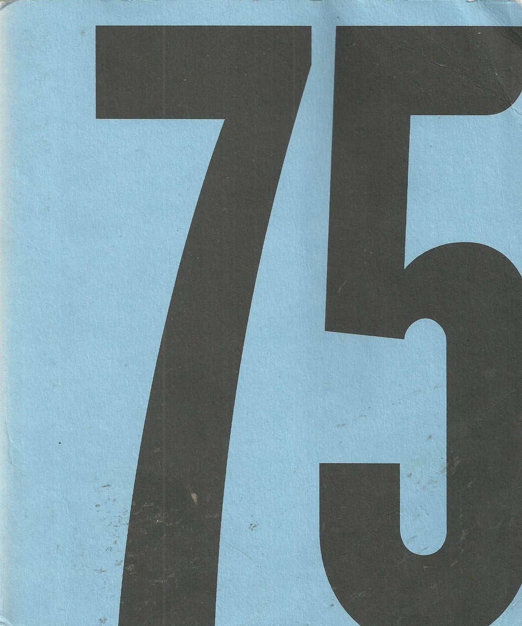 75: 75mm - 75th Goodwood Members' Meeting programme
