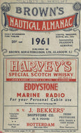 Brown's Nautical Almanac 1961