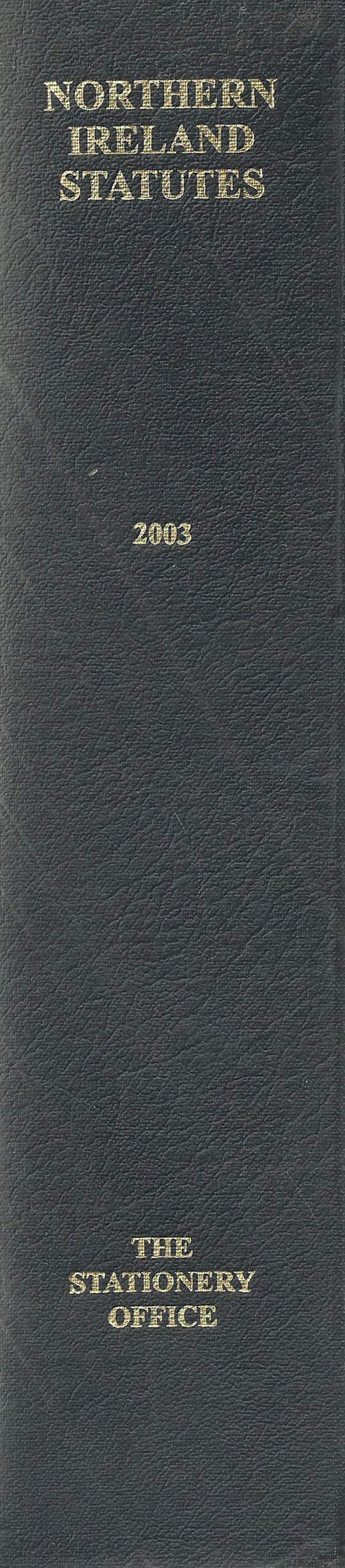 Northern Ireland Statutes 2003
