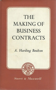 Making of Business Contracts