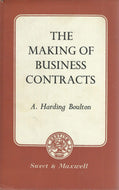 Making of Business Contracts