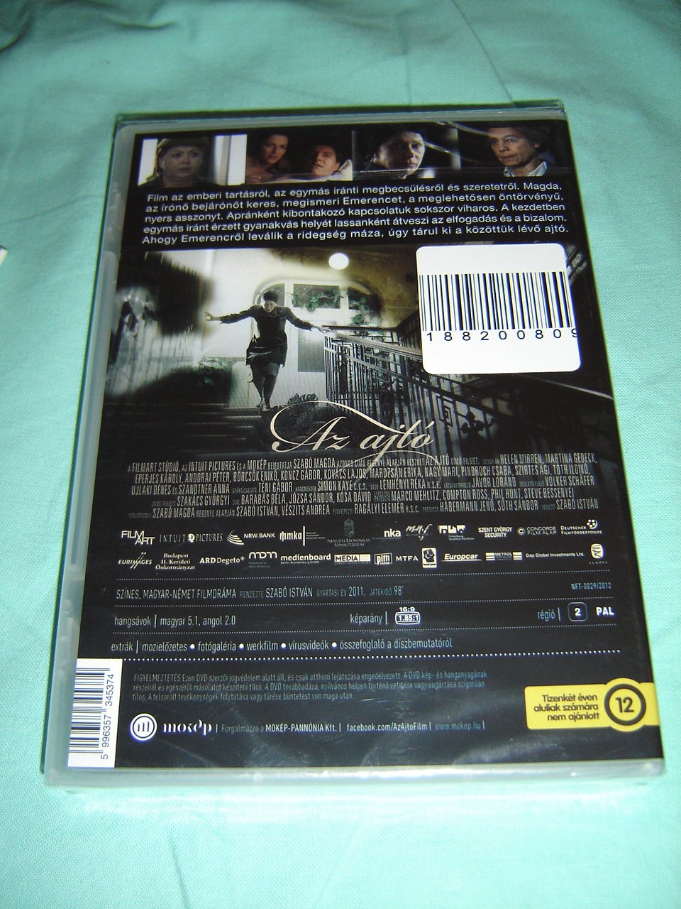 Az Ajto / Hungarian Language Book and The Door DVD / Hungarian Published Book and DVD Bundle / Szabo Magda / Director: Istvan Szabo