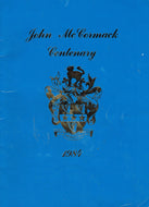 John McCormack Centenary Concert Programme, 1984 - National Concert Hall, Dublin