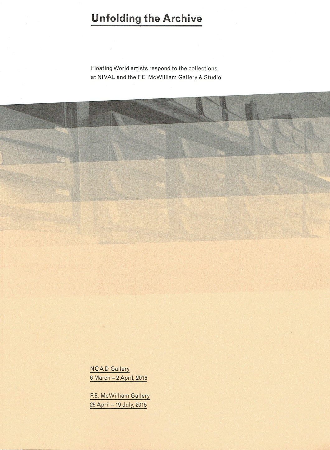 Unfolding the Archive: Floating World Artists Respond to the Collections at NIVAL and the F.E. McWilliam Gallery & Studio
