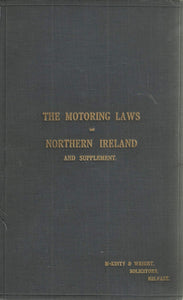 Motoring Laws of Northern Ireland (And Supplement)