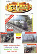 Steam Video, No 70 - Oct/Nov 2003: 'Princess' on Camden Bank, a 'Duchess' on Shap, Beattie Tank in Decon, East Coast A4