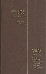 Halsbury's Laws of England Vol 39(2)