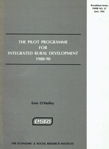 The Pilot Programme for Integrated Rural Development, 1988-1990 (Broadsheet)