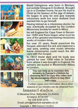 Load image into Gallery viewer, Journey of a Lifetime: The Story of David Livingstone, Pioneer Missionary and Explorer