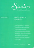Studies: An Irish Quarterly Review Volume 98, Number 389 - Spring 2009: Can We Govern Ourselves?