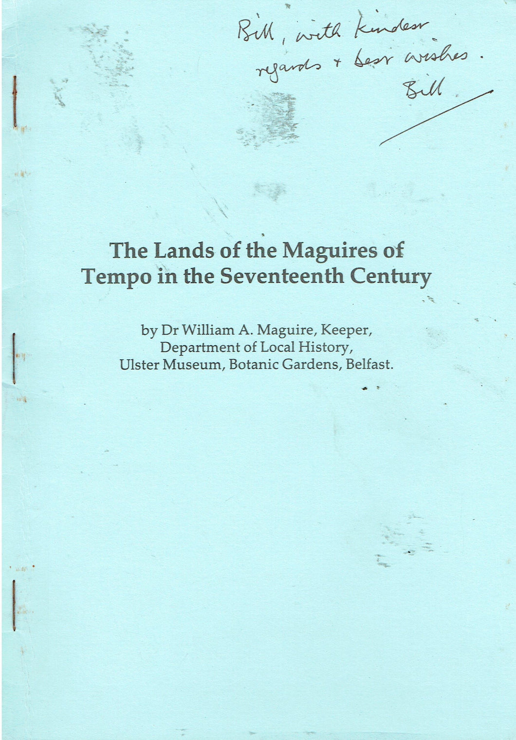 The Lands of the Maguires of Tempo in the Seventeenth Century