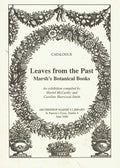Leaves From The Past Marsh's Botanical Books