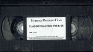 Classic Rallying 1954-55 [VHS]