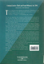 Load image into Gallery viewer, Criminal Justice (Theft and Fraud Offences) Act 2001 2001: Offprint from the Irish Current Law Statutes Annotated