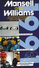 Load image into Gallery viewer, Mansell &amp; Williams 1991 [VHS]