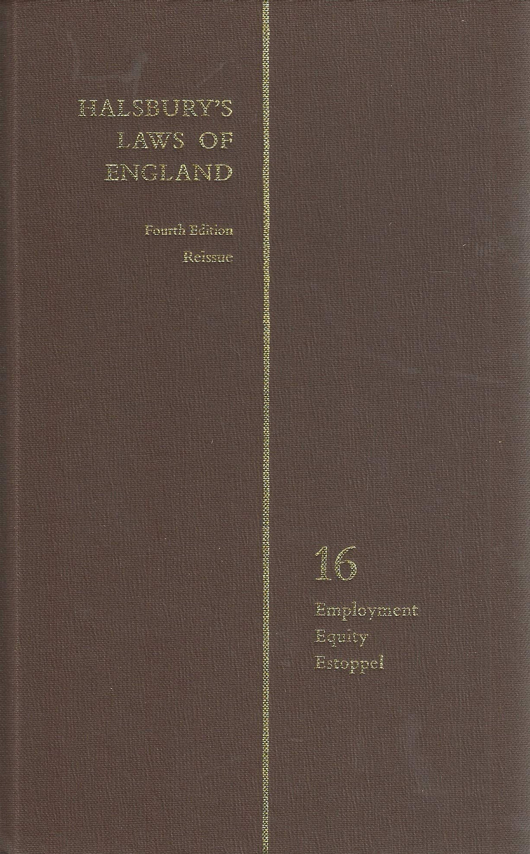 Halsbury's laws of England