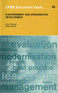 E-Government and Organisation Development (CPMR discussion paper)