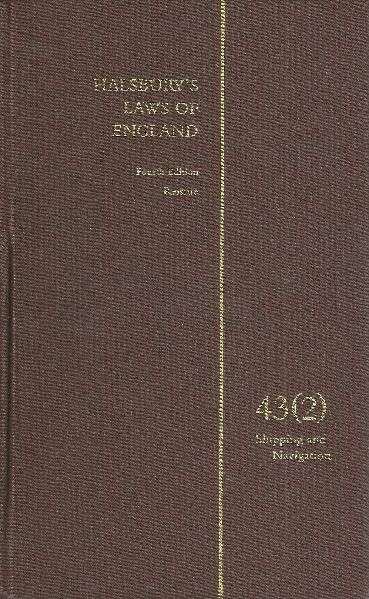 Halsbury's Laws of England Vol 43(2)