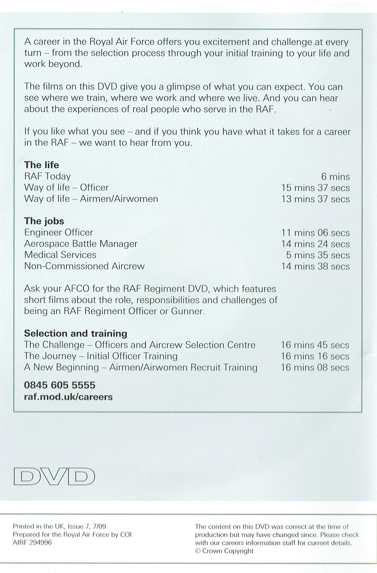 Royal Air Force: Where Do You See Your Future?