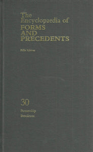 The Encyclopaedia of Forms and Precedents - Fifth Edition, 30: Partnership, Petroleum