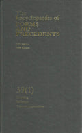 Halsbury s Laws of England. Fourth Edition Reissue. Volume 39 (1). Railways, Inland Waterways and Pipelines, Rating and Council Tax