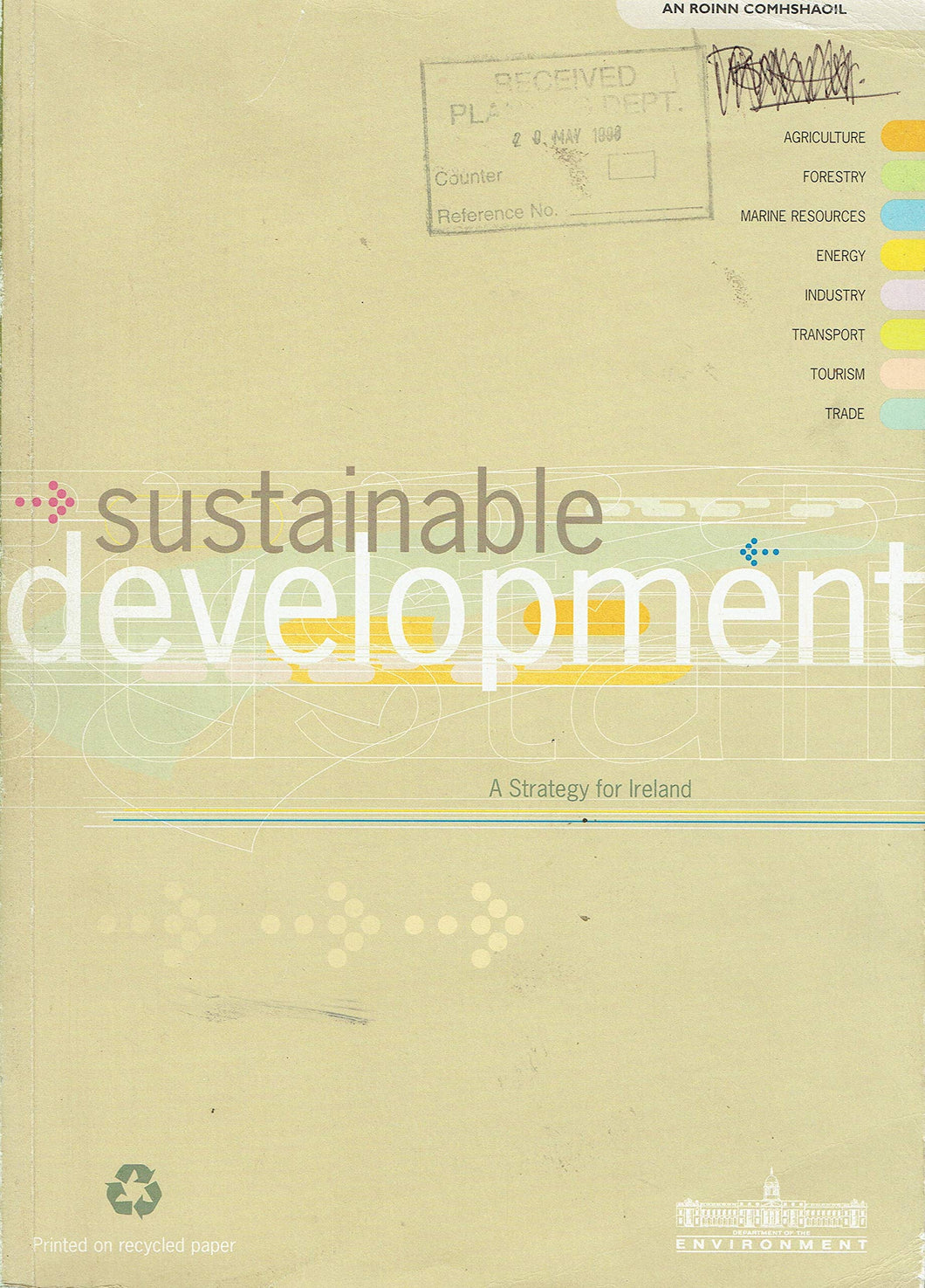 Sustainable development: A strategy for Ireland