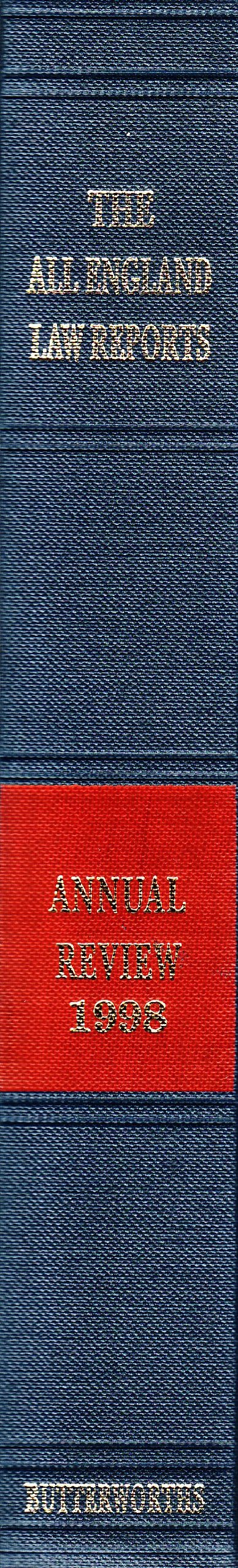 The All England Law Reports - Annual Review 1998