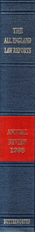 The All England Law Reports - Annual Review 1998