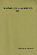 Conveyancing Remuneration 1973: Help from The Law Society
