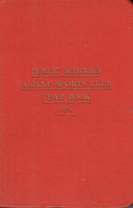 Public Schools Alpine Sports Club Year Book 1931