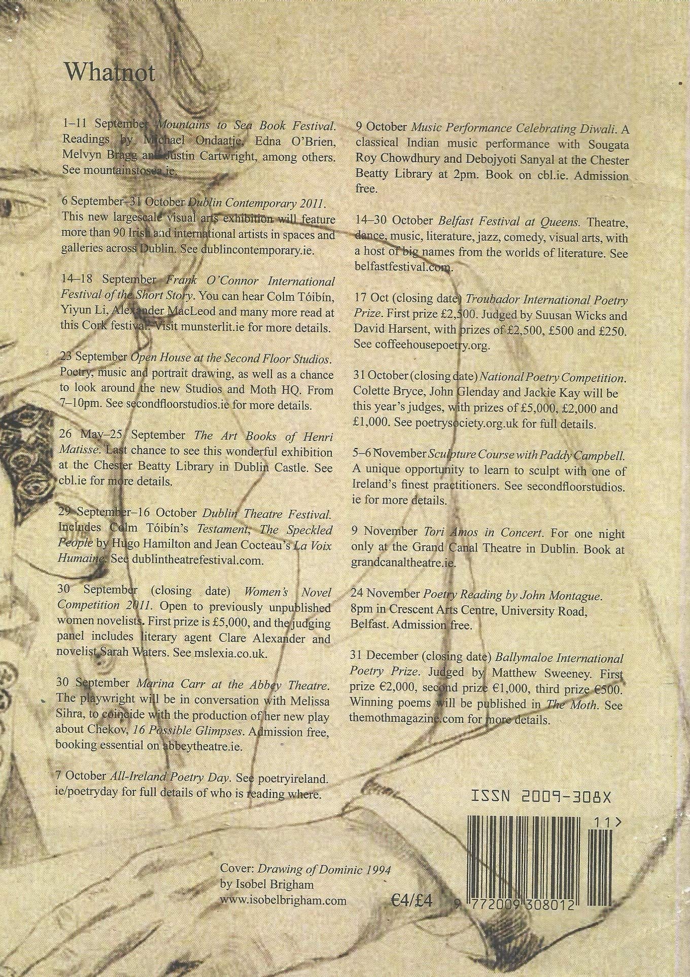 The Moth: Arts and Literature - Issue 6, Autumn 2001