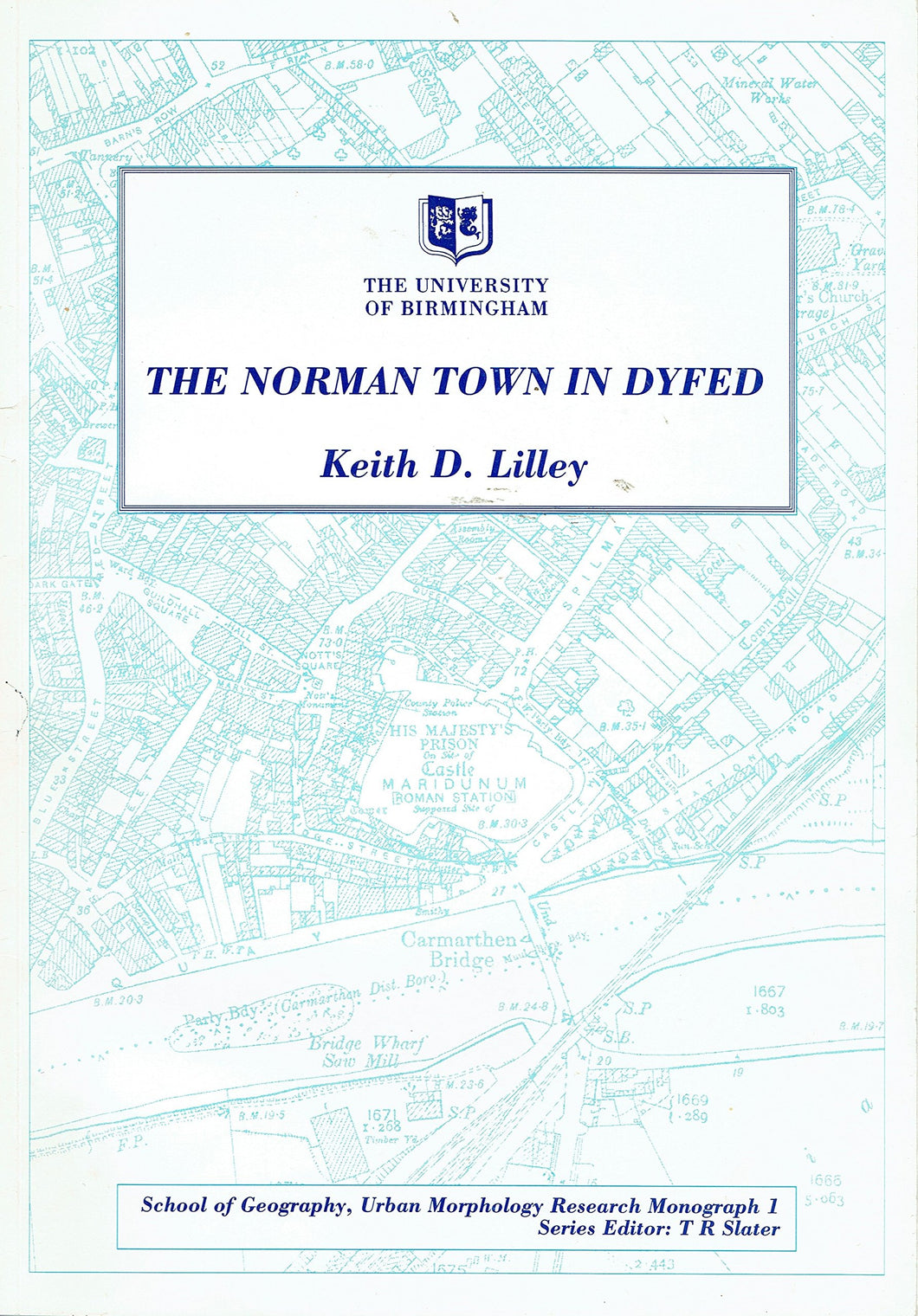 The Norman town in Dyfed: A preliminary study of urban form