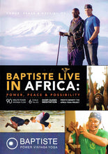 Load image into Gallery viewer, Baptiste Live in Africa: Power, Peace and Possibility
