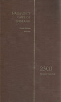 Halsbury's Laws of England Vol 23(1)